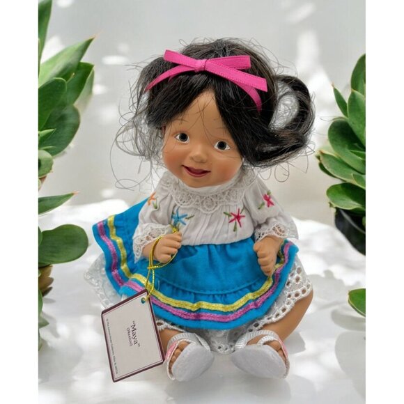 Ashton Drake Maya Doll Mexico Hands Across The World International Collection - Picture 9 of 9